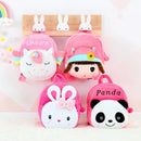 25CM Plush Backpack Kawaii Doll For Girl Baby Cute Cartoon Stuffed Animals For Kid Child School Shoulder Bag In Kindergarten