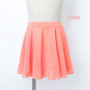 Girls Kids Ballet Skirt Sheer Chiffon Ballet Tutu Pink Kids Gymnastics Leotard Skirts Dance Skirt