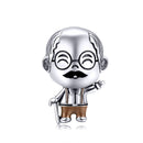 WOSTU Neues Design 925 Sterling Silber Familie Perlen Charms Passend für Original Armband Anhänger Mode DIY Schmuck