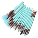 MAANGE 15/22Pcs Beauty Makeup Brushes Set Cosmetic Foundation Powder Blush Eye Shadow Lip Blend Make Up Brush Tool Kit Maquiagem