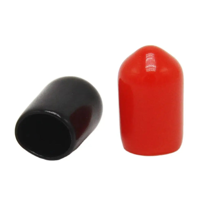 6mm Protective Cover Rubber Covers Dust Cap For SMA Connector Metal Tubes Cable End Cap 100pcs/lot