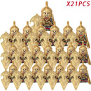 Classic Medieval Movie Elves Dwarf Warrior Iron Foot Dane leader of the Dwarfs Building Blocks LOTR Figures Toys For Children