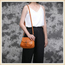 Johnature Retro Genuine Leather Women Summer Small Bag 2026 New Simple Leisure Nature Cowhide Female Shoulder & Crossbody Bags