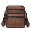 WESTAL Men's Leather Shoulder Bag Small Men's Genuine Leather Bag Man Mini Designer Bags Messenger Crossbody Bags Handbags 7350