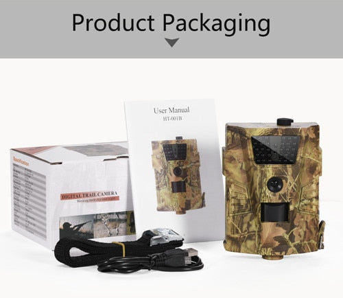 4pcs/LOT Wireless Wildlife Trail Basic  Hunting Camera  Night Vision Wild Surveillance Photo Traps Cameras