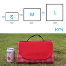 Outdoor Portable Picnic Blanket 3 Size Waterproof Beach Cushion Mat Baby Sleeping Moistureproof Plaid Multiplayer Camping Mat