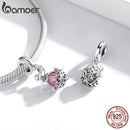bamoer 925 Sterling Silver Charm for Original DIY Bracelet & Bangle Vintage Perfume Bottle Charms Jewelry Bracelet SCC1734