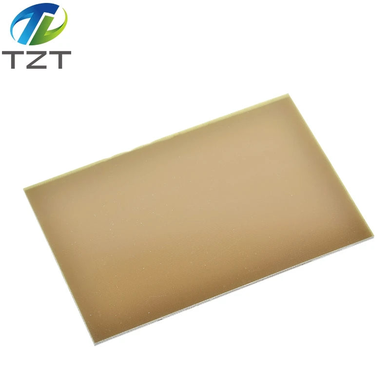 TZT  1pcs FR4 PCB 10x15cm 10*15 Single Side Copper Clad plate DIY PCB Kit Laminate Circuit Board