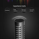 Professional Condenser Microphone Interview Recording Vlog Live Mic Super-cardioid for Canon Nikon Sony DSLR Camera Camcorder