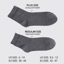 HSS 2023 Hochwertige legere Business-Socken für Herren Sommer Winter Baumwollsocken schnelltrocknend Schwarz Weiß lange Socken Übergröße US7-14