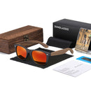 GM New 100% Real Zebra Wood Sunglasses Polarized Handmade Bamboo Mens Sunglass Sun glasses Men Gafas Oculos De Sol Madera