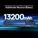 Ulefone Power Armor 13 13200mAh Rugged Phone 256GB Android 12 Waterproof Smartphone 6.81” 2.4G/5G WLAN Mobile Phones NFC Global