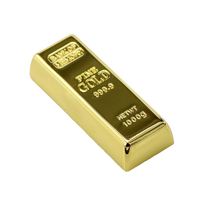 USB Flash Drive 128GB Latest Metal Bullion Gold Bar USB 2.0 Flash Drive 256GB Cle USB Memory Stick 8GB 16GB 32GB 64GB Pendrive