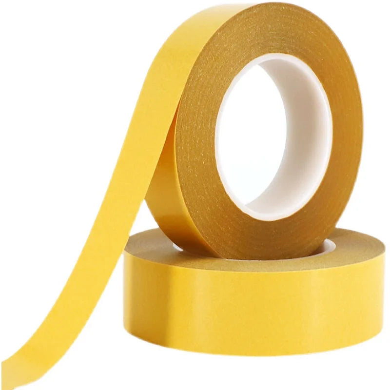 50 Meter High Temperature Resistance PET Double Sided Tape No Trace Transparent Heat Resistant Strong Double-Sided Adhesive Tape