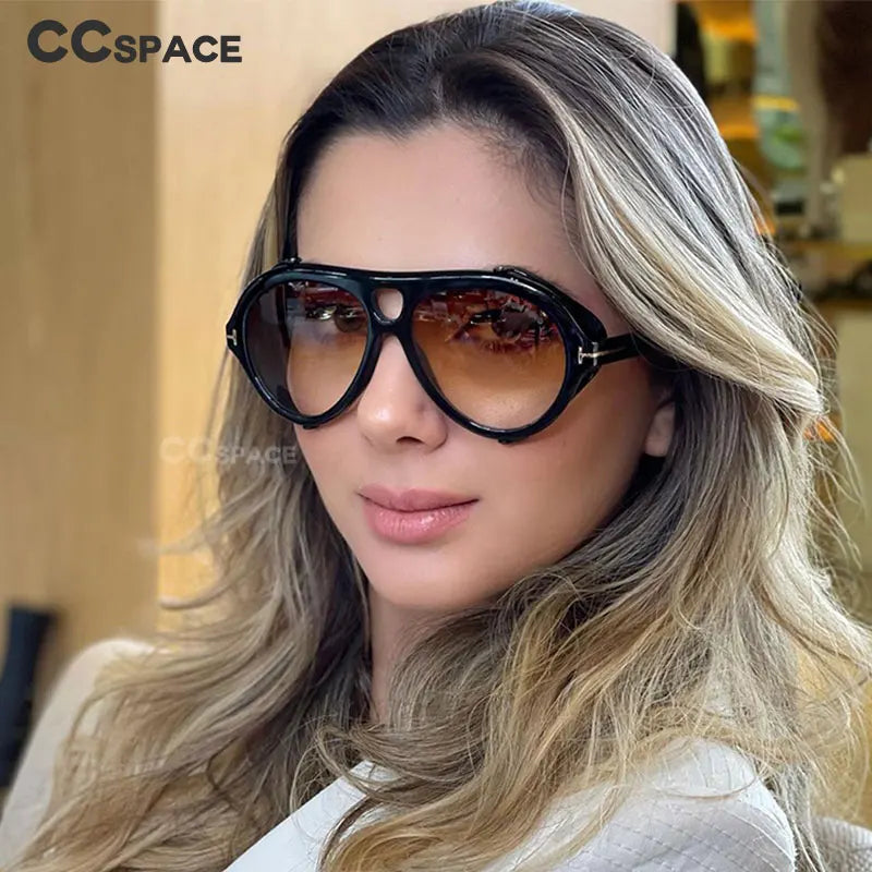 53351 Brand Designer Goggle Windproof Sunglasses Men Women Fashion Shades Uv400 Vintage Glasses