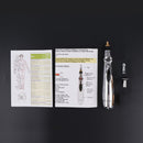 3 in 1 Electric Acupuncture Pen Magnet Therapy Heal Massage Gun Meridian Laser Therapy Heal Energy Pen Relief Pain Tools