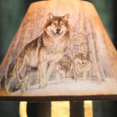 Modern Resin Wolf Table Lamps for Living Room Bedroom Animal Desk Lamp Led Stand Light Fixtures Bedside Office Home Art Decor