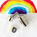 Universal Splash Filter Faucet 720 Degrees Spray Head Anti Splash Filter Faucet Movable Kitchen Tap Water Saving Nozzle Sprayer