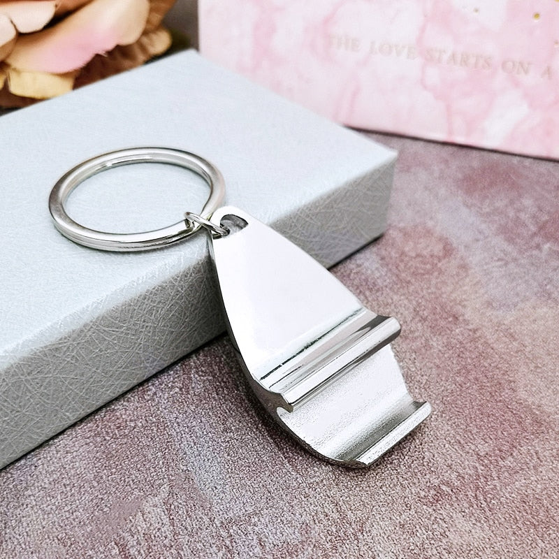 10x Free Engraved Personalised Wedding Favour Keyring Bottle Opener Keychain Personalized Wedding Favor Gift Souvenir