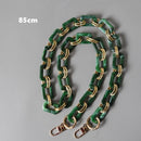 Neue Mode Damentasche Accessoire Metallteile Weiße Perle Acrylharzkette Luxuriöser Riemen Damen Schulter Süße Clutchketten