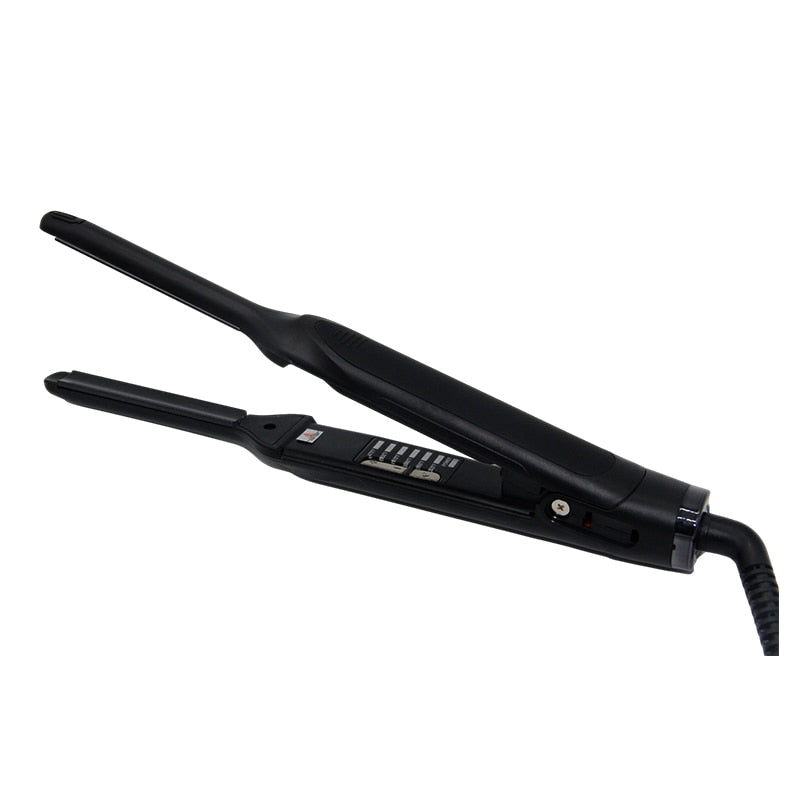 Professional Hair Straightener Curler Titanium Ceramic Heating Plate Flat Iron Hair Styling Curling Iron hair Straighting