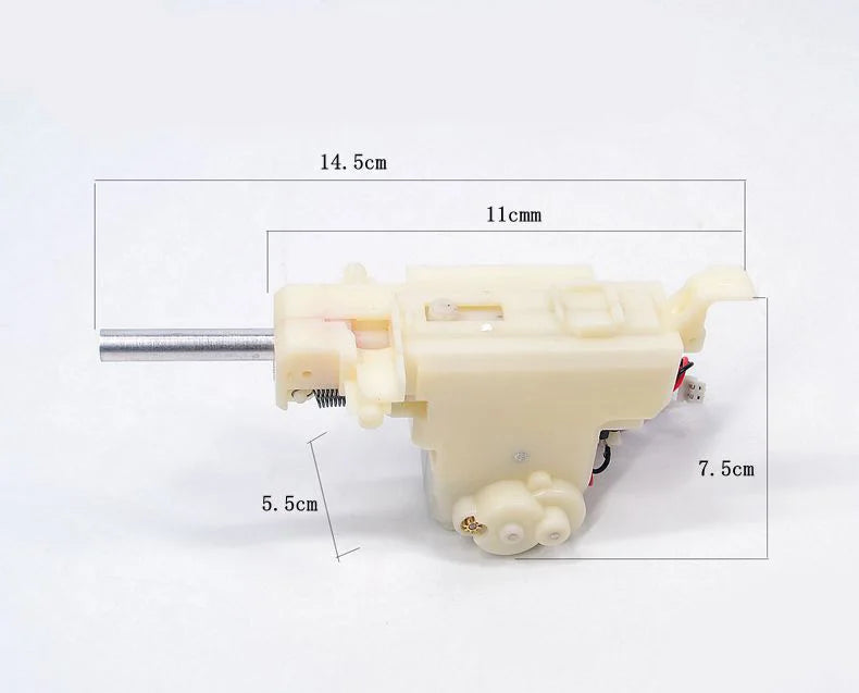 Henglong 1/16 Remote Control Tank Accessories Bombing Gearbox Recoil BB Bomb Lauch System Motor + Aluminum Alloy Inner Barrel