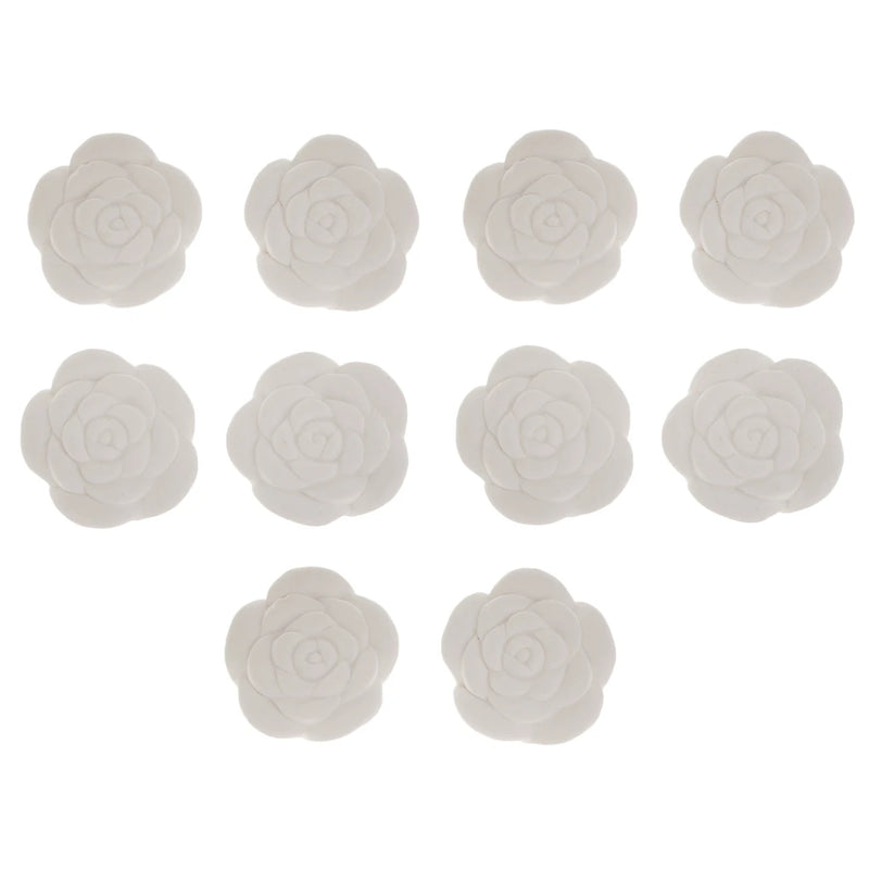 10pcs Rose Aroma Fragrance Stone Solid Essential Oil Diffuser Air Fresheners