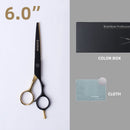Brainbow 5.5' /6.0' Professional Hair Scissors Japan Hairdressing Barber Scissors Thinning Cutting Shears Haircut Hair Style