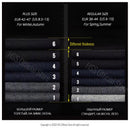 HSS 2023 Hochwertige legere Business-Socken für Herren Sommer Winter Baumwollsocken schnelltrocknend Schwarz Weiß lange Socken Übergröße US7-14