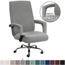 Elastischer Bürostuhlbezug Modern Schmutzabweisend Chefsessel Gaming-Stuhl Rotierender Sesselbezug Verdickte Armlehnenhusse