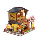 DIY Wooden House Japan Style Miniature Doll House Kits Mini Dollhouse  with Furniture Precised Design Dollhouse For Decoration T