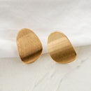 AENSOA Fashion Statement-Ohrringe aus Metall 2022 Goldfarbene geometrische Ohrringe für Damen Hängende Ohrringe Einfacher Party-Schmuck