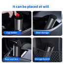 Baseus Legierung Auto Mülleimer Auto Organizer Aufbewahrungstasche Auto Mülltonne Aschenbecher Staub Fall Halter Auto Zubehör