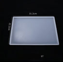 Große Tablett Silikonform Polygon Kristall Epoxidharz Gussformen DIY Handwerk Ton Form Werkzeug Tischdekoration Zubehör