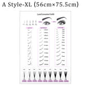 Eyelash decoration painting salon store decoration Eyelash extension technician instruction poster Wall Art Picture Decor