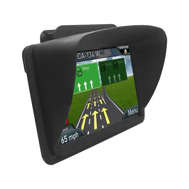 6/7 Inches Car GPS Sunshade Cover ABS GPS Screen Sun Shade Visor Hood Car GPS Navigation Screen Visor For Navigation Accessories