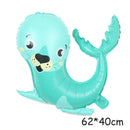 Cute Animal Foil Balloons Rabbit Fox Helium Balloon Happy Birthday Party Decorations Inflatable Baby Shower Children's day  Toys