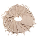 30Pcs Small Linen Bags Pouch Jute Sack Gift Bags Drawstring Design Jewelry Christmas Gift Pouch Home Party Favor Storage Bags