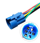 16mm Metal Push Button Switch Ring Lamp Power Symbol Buttons Waterproof Flat Head LED Light Self-lock Self-reset  1NO1NC