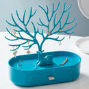 Black White Pink Rose Red Deer Earrings Necklace Ring Pendant Bracelet Jewelry Cases&Display Stand Tray Tree Storage jewelry