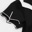 The Vespertine | Bat-Embroidered Vintage A-Line Party Dress