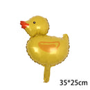 Cute Animal Foil Balloons Rabbit Fox Helium Balloon Happy Birthday Party Decorations Inflatable Baby Shower Children's day  Toys