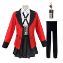 Anime Kakegurui Yomoduki Runa Jacket Hoodie Coat Yumeko Jabami Cosplay Costume Japanese School Girls Uniform
