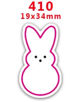 Easter Flatback Resin for DIY, Planar Resin Crafts, Custom, Phone Decorations, PR41, 10 Pcs