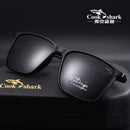 Cook Shark polarisierte Sonnenbrille Herren-Sonnenbrille Damen-UV-Schutz spezielle selbsttönende Brille Trend Persönlichkeit