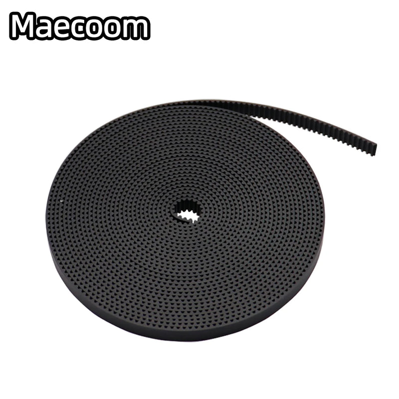 5m/10m//20m/50m/lot GT2-6mm / 10mm open timing belt GT2 belt Rubber Aramid Fiber cut to length for 3D printer wholesale