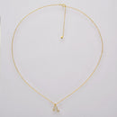 ANDYWEN 925 Sterling Silver Gold 12 Charm Zodiac Pendant Necklace Long Chain Slim Monogram Men Personal Birthday Fine Jewelry