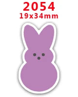 Easter Flatback Resin for DIY, Planar Resin Crafts, Custom, Phone Decorations, PR41, 10 Pcs