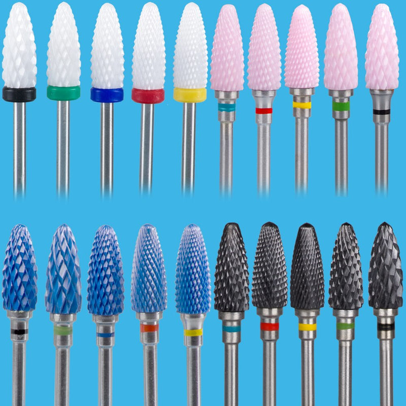 Milling Cutter For Manicure And Pedicure Mill Electric Machine For Nail Electric Nail Drill Bits Nail Art Mill Apparatus Feecy