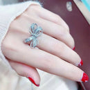 18k white gold 0.7ct Natural Real Diamond Ring Engagement&Wedding Jewellery have certificate M-002